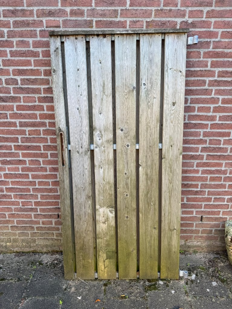 Tuinpoort, Tuin en Terras, Ophalen, Gebruikt, Minder dan 100 cm, Draaipoort