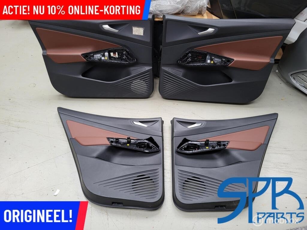 Deurpanelen SET Soul-Florence VW ID4 ID.4 LEDER LV LA RV RA, Volkswagen, Nieuw, Ophalen of Verzenden, Volkswagen