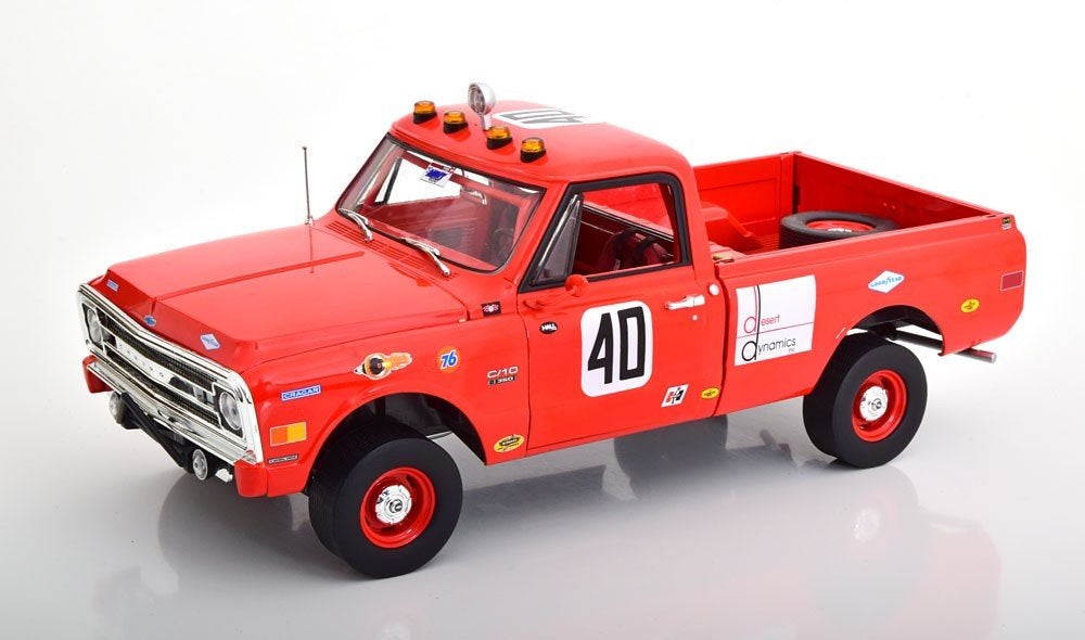 chevrolet C10 baja 1000 racetruck 1969 modelauto 1:18, Ophalen of Verzenden, Nieuw, Auto, Overige merken