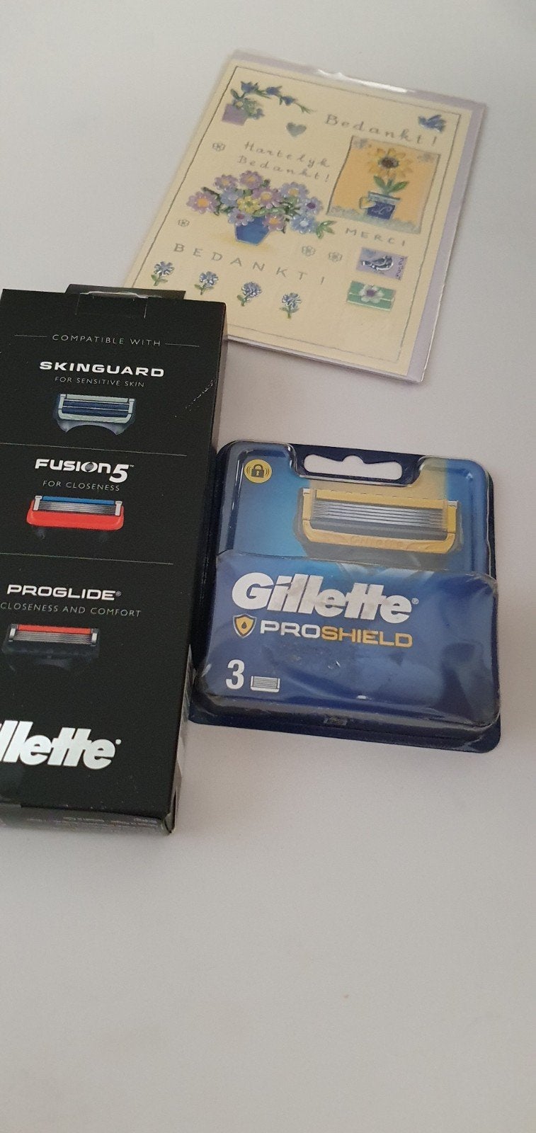 gilette proshield plus houder, Verzenden, Nieuw, Gehele gezicht