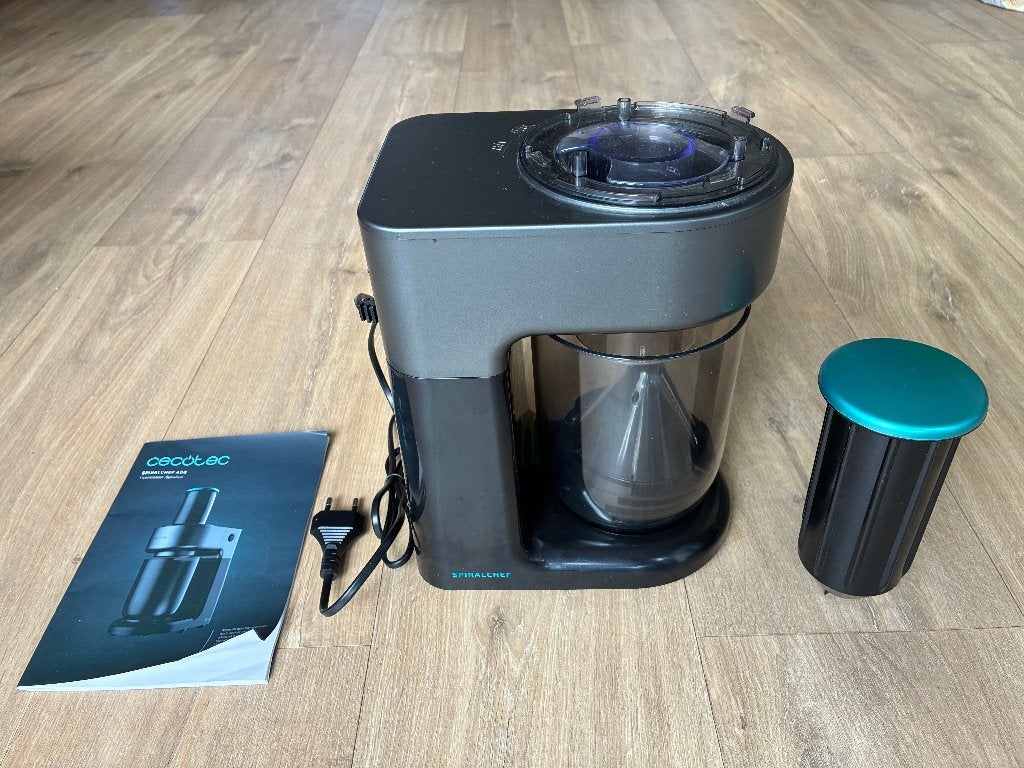 Cecotec SpiralChef 400 groentensnijder, Ophalen, Kunststof, Nieuw, Zwart