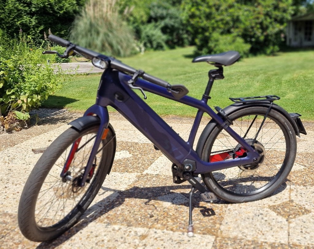 Stromer ST7 ARBR editie (limited edition), Fietsen en Brommers, Elektrische fietsen, Ophalen, Zo goed als nieuw, 50 km per accu of meer