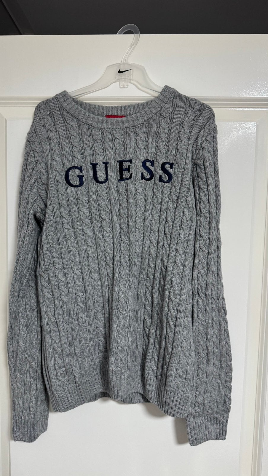 Guess trui, Kleding | Dames, Ophalen of Verzenden, Zo goed als nieuw, Maat 38/40 (M), Grijs