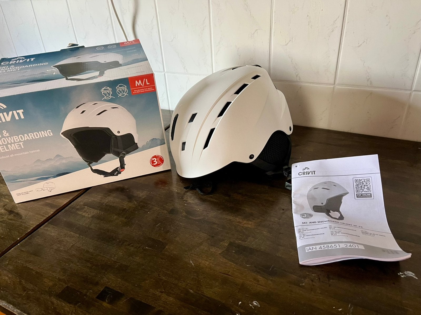 Ski - snowboard - schaatshelm, Ophalen of Verzenden, Nieuw, Bescherming