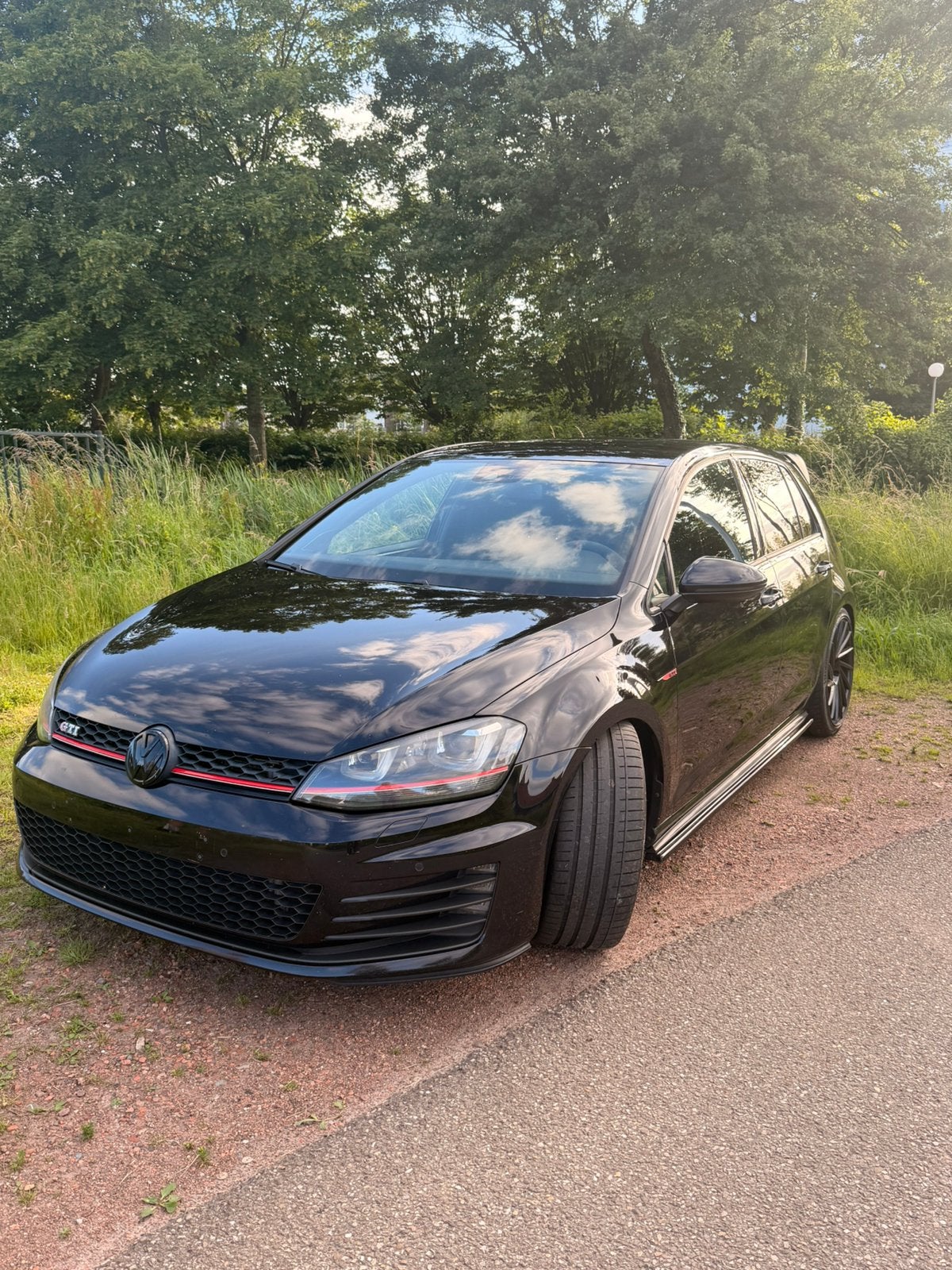 Golf 7 GTI, Automaat, Stof, Zwart, 4 cilinders