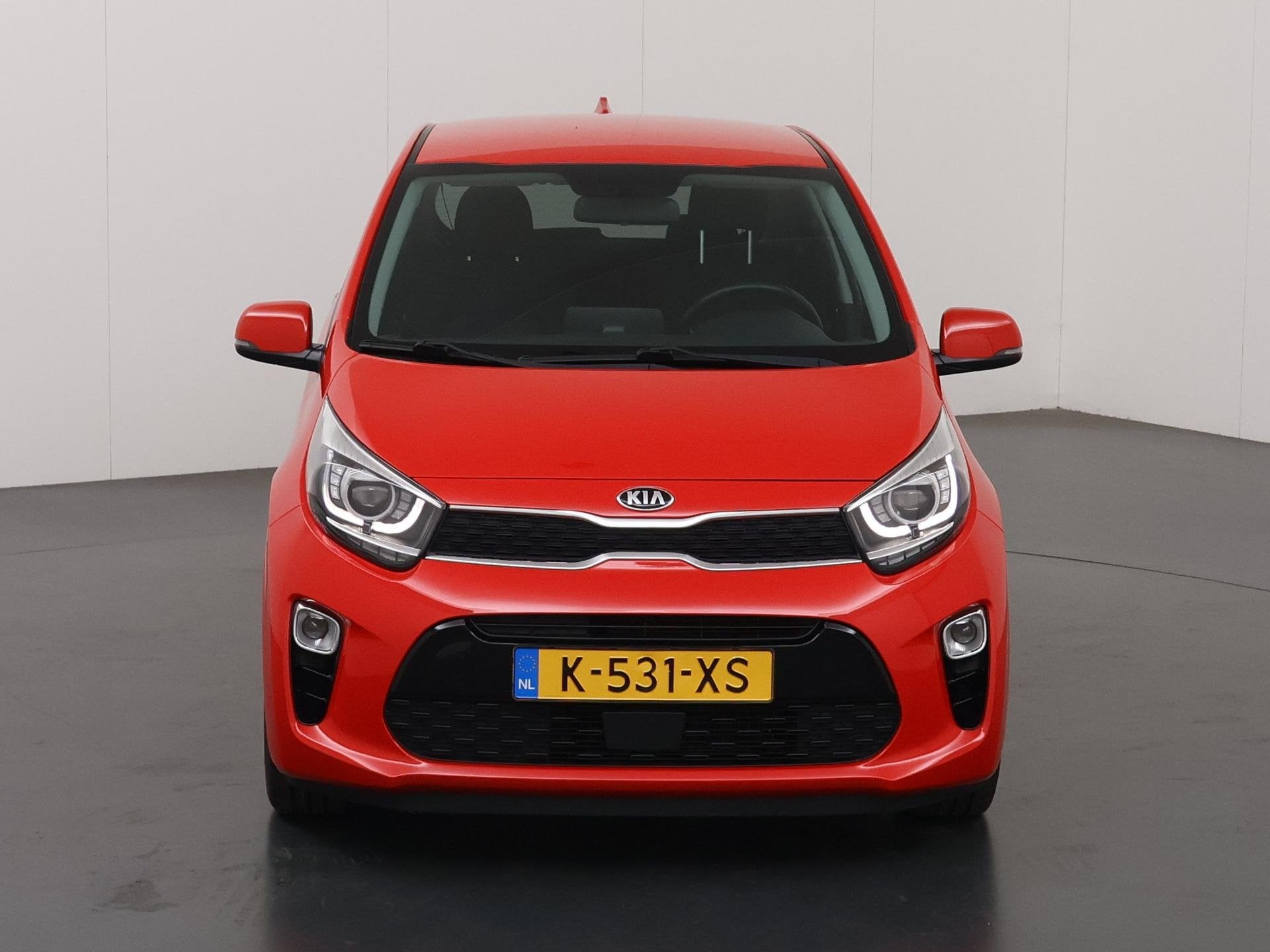 Kia Picanto 1.0 DPi DynamicPlusLine | Keyless | Navigatie |, Auto's, Voorwielaandrijving, Stof, Gebruikt, 4 stoelen