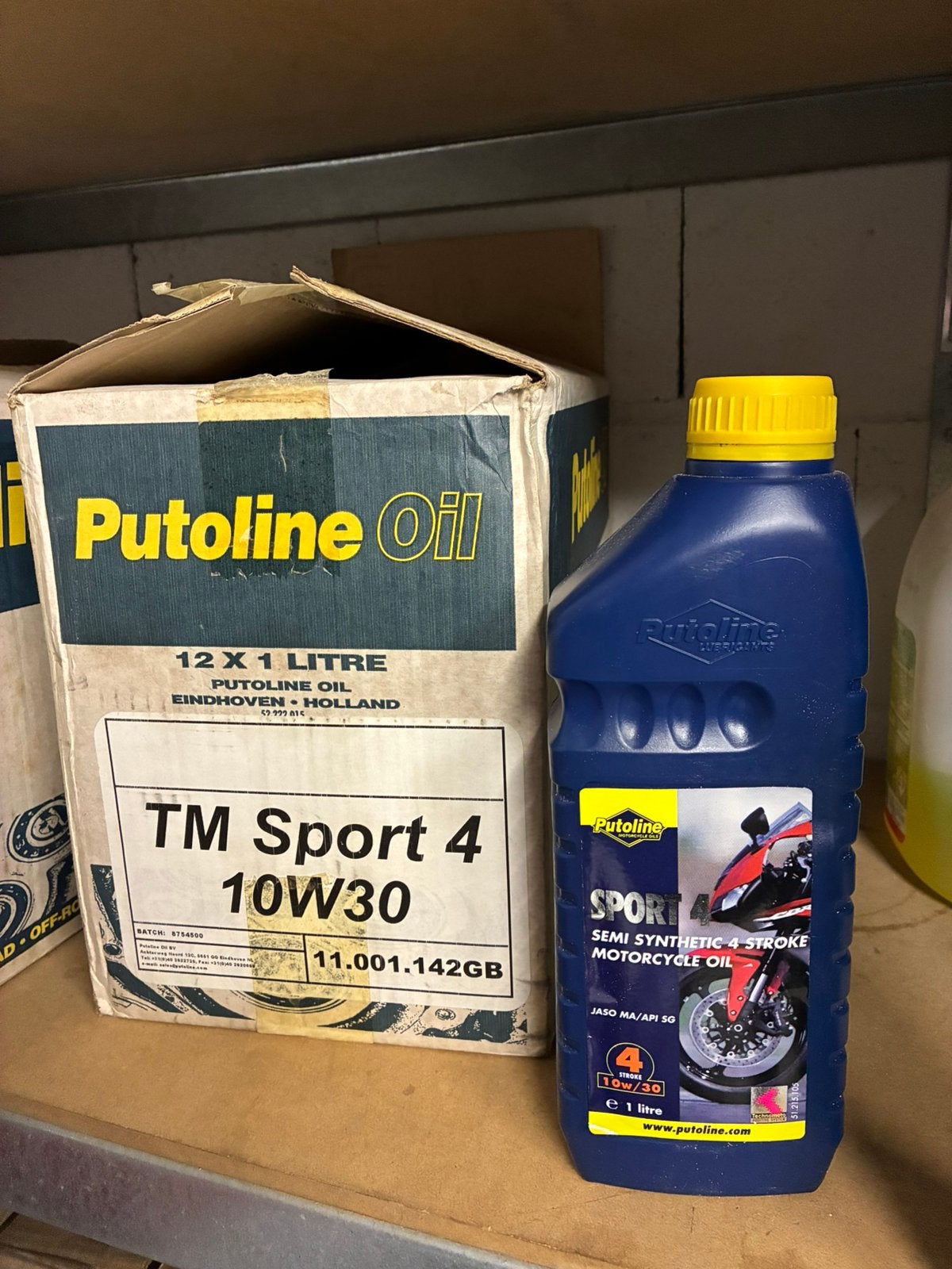 Putoline 10w30 sport 4 takt motorolie, Ophalen of Verzenden