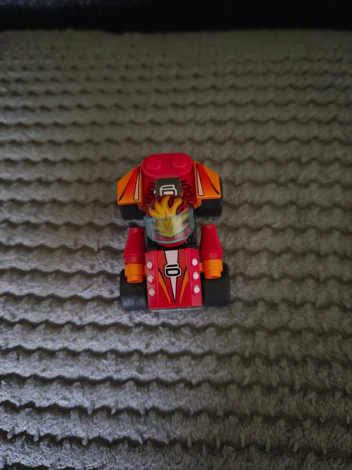 LEGO Racers 4582 Red Bullet Compleet + Instructie, Gebruikt, Lego, Compleet, Ophalen of Verzenden