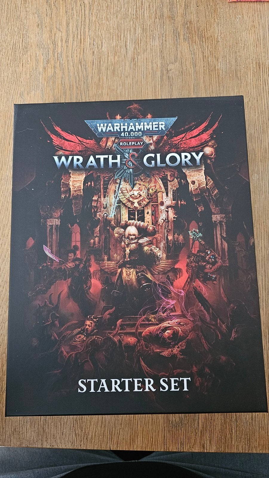 Warhammer 40K Wrath & Glory Starter Set, Ophalen of Verzenden, Nieuw, Warhammer 40000, Boek of Catalogus