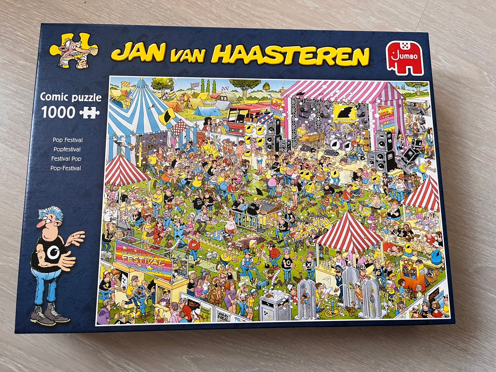Foto 4 van Jan van Haasteren puzzels 950/1000 stukjes