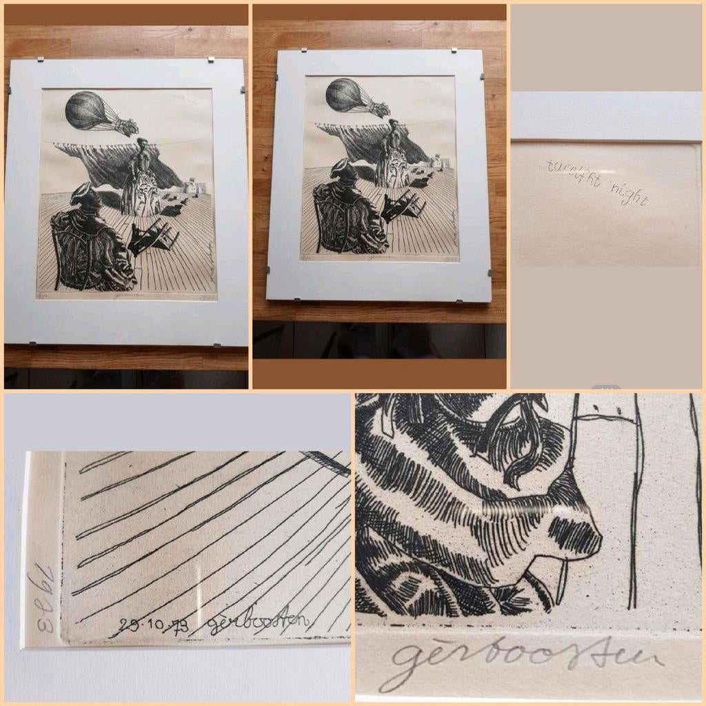 Ets Gèr Boosten 1973, Antiek en Kunst, Ophalen