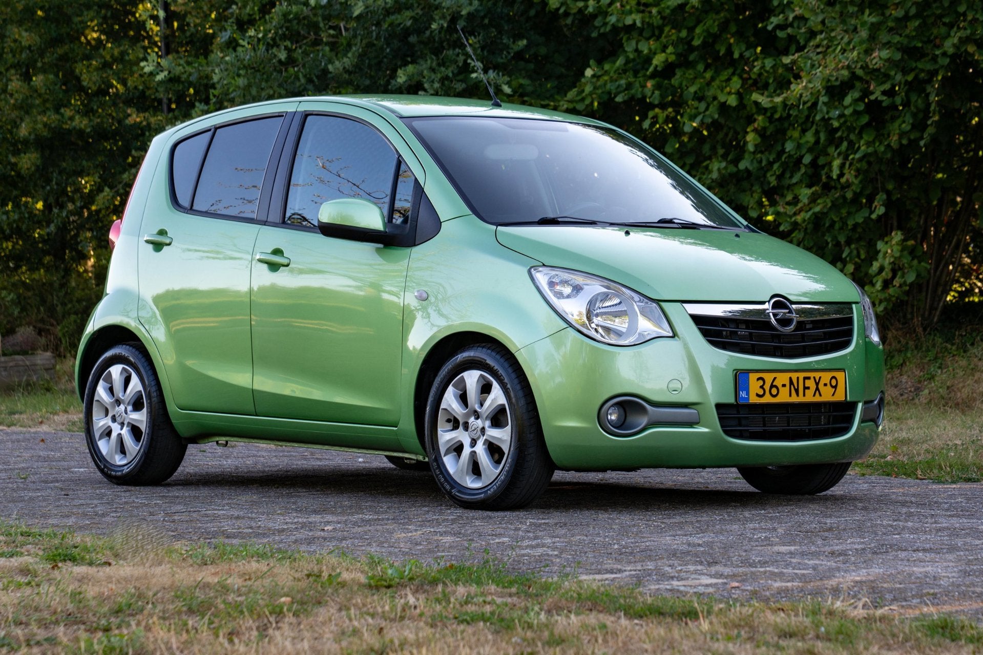 Opel Agila 1.2 Edition Automaat 51.800 km +NAP NL-auto, Auto's, Dealer onderhouden, 4 cilinders, Origineel Nederlands, Bedrijf
