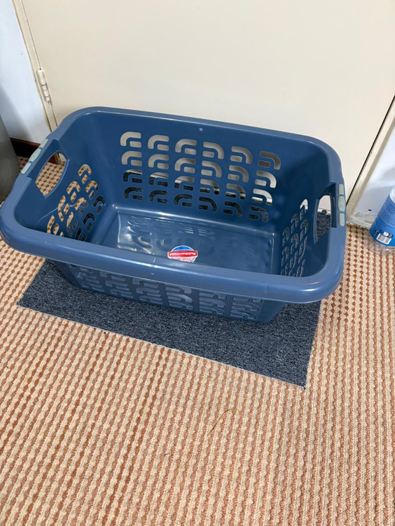 Blauwe Rubbermaid Curver wasmand, Ophalen of Verzenden, Nieuw, Blauw