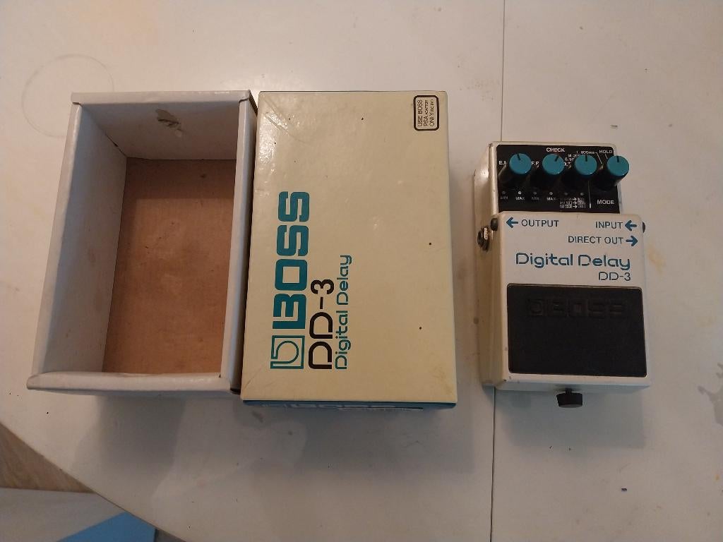 Boss pedal delay dd-3, Muziek en Instrumenten, Effecten, Ophalen of Verzenden, Gebruikt, Delay of Echo