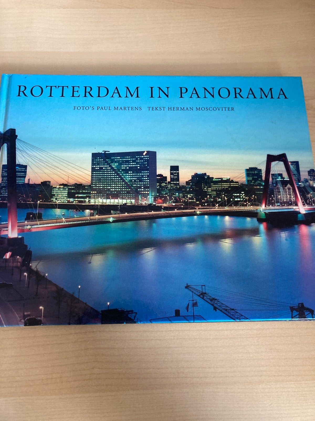 Rotterdam in Panorama - Fotoboek Paul Martens, Ophalen of Verzenden, Zo goed als nieuw, Fotografie algemeen