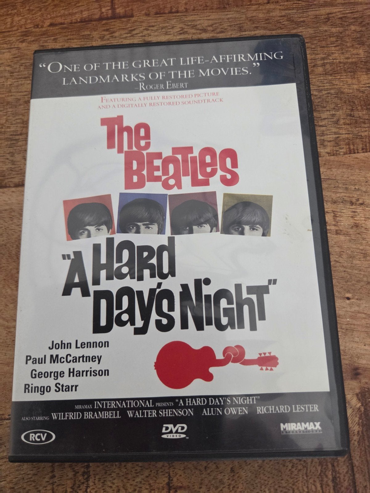 A hard days night dvd (the beatles), Cd's en Dvd's, Alle leeftijden, Ophalen of Verzenden, Zo goed als nieuw