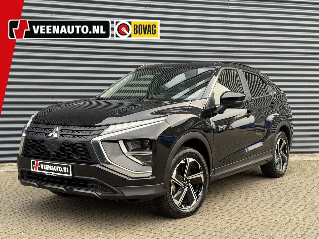 Mitsubishi Eclipse Cross 2.4 PHEV Camera/Apple/Android, Auto's, Automaat, 188 pk, Stof, Zwart