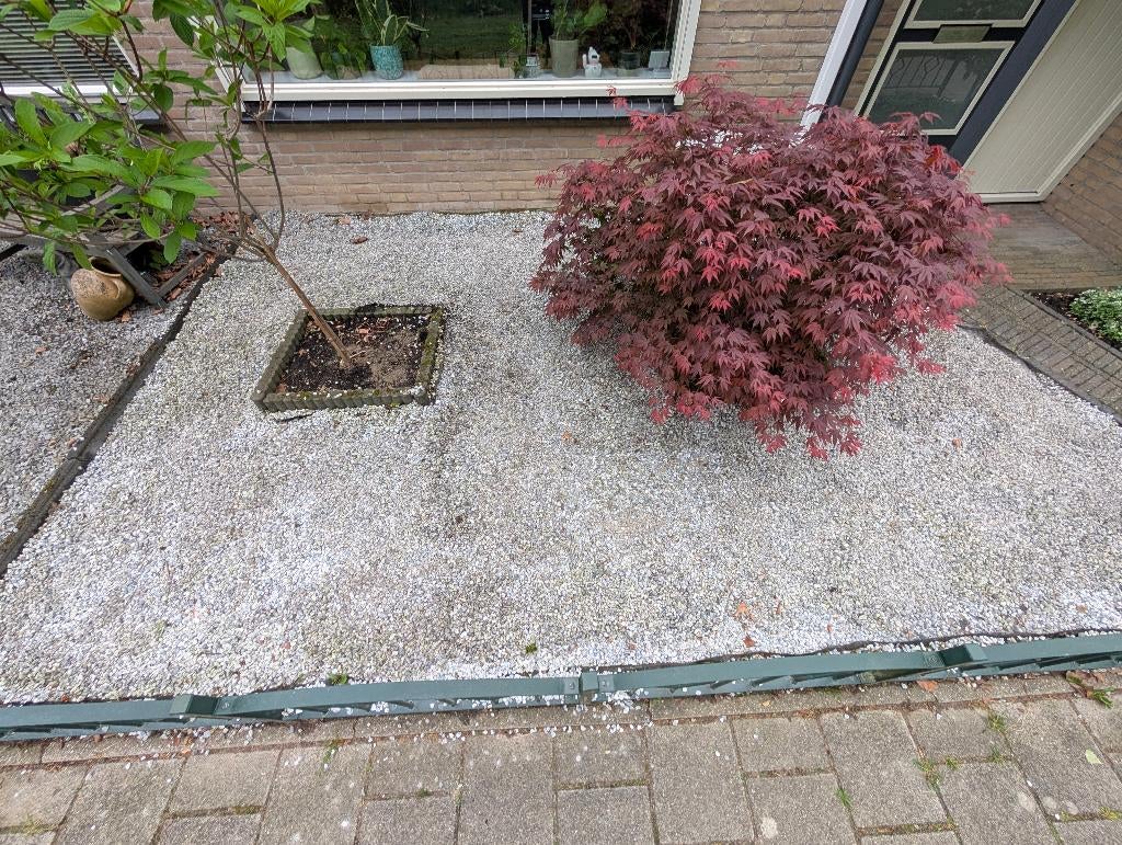Gratis grind op te halen, Tuin en Terras, Grind, Keien en Split, Ophalen, Overige materialen, Gebruikt, Wit