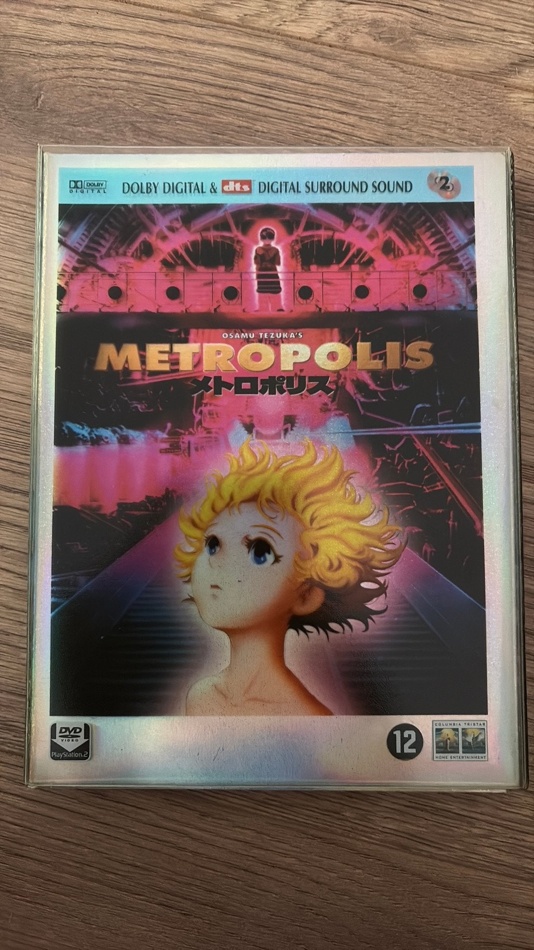 Anime Metropolis uit 2001 van Rintaro en Osamu Tezuka., Vanaf 16 jaar, Ophalen of Verzenden, Zo goed als nieuw, Anime (Japans)
