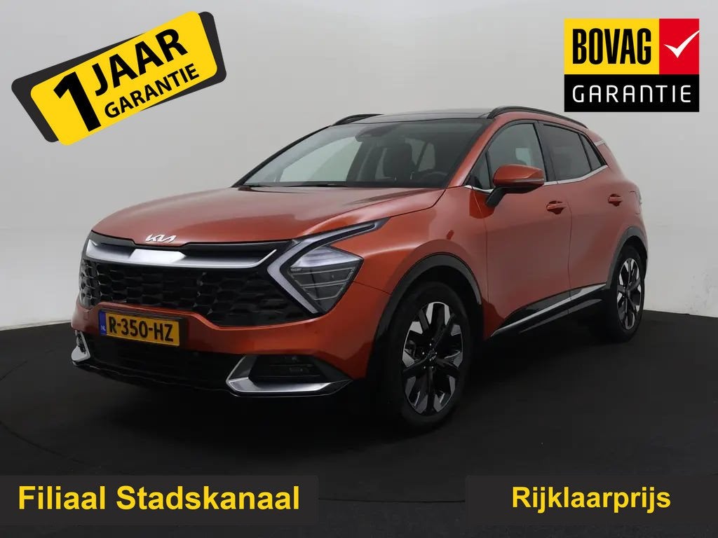 Kia Sportage 1.6 T-GDi Plug-in Hybrid AWD DynamicPlusLine, Auto's, Kia, Gebruikt, Overige kleuren, Adaptive Cruise Control, Origineel Nederlands