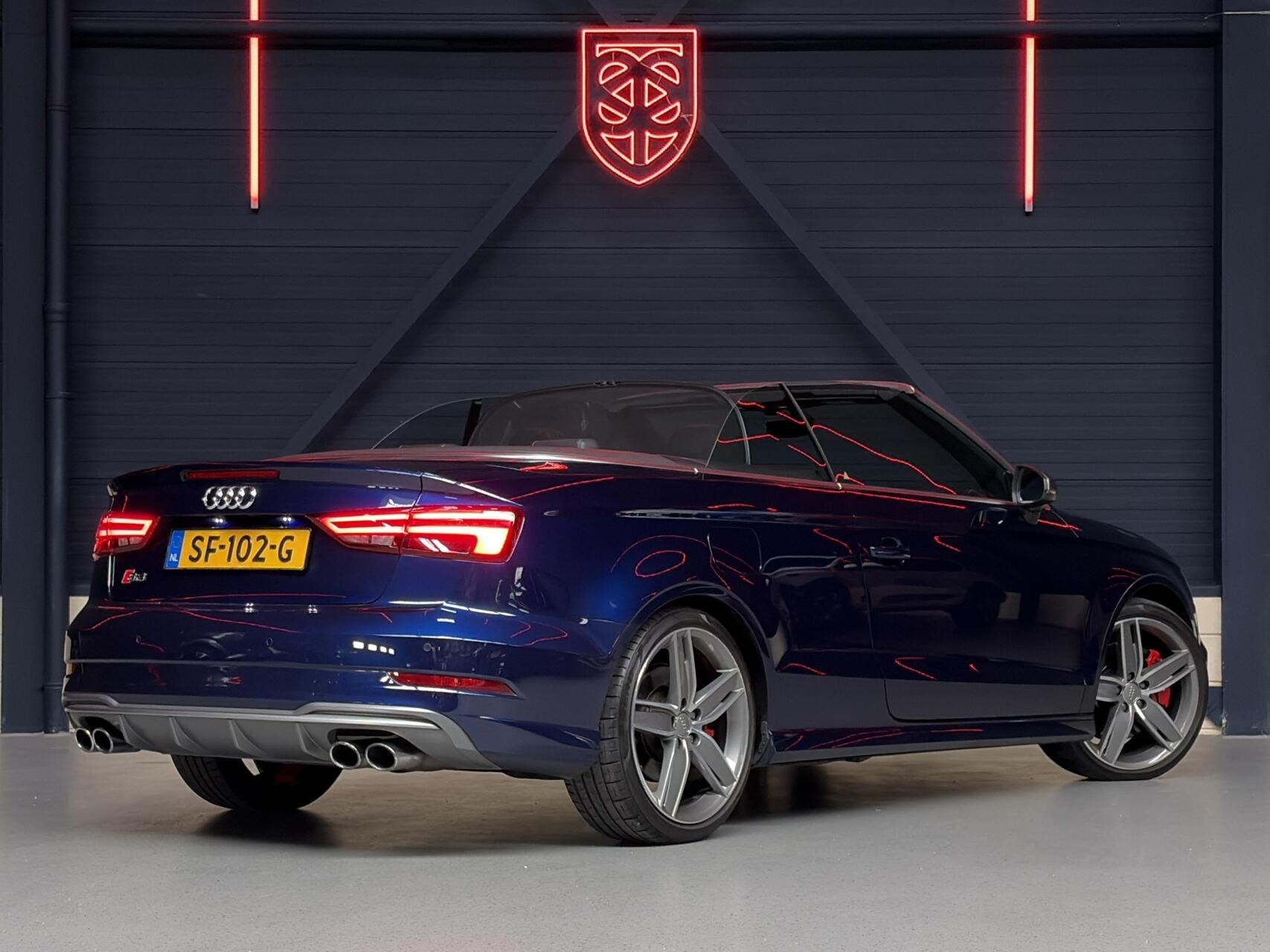Audi S3 TFSI Quattro Pro Line Plus |APP|B&O|CAM.|STOELVERW.|, Auto's, Audi, Automaat, 4 cilinders, Blauw, 14 km/l