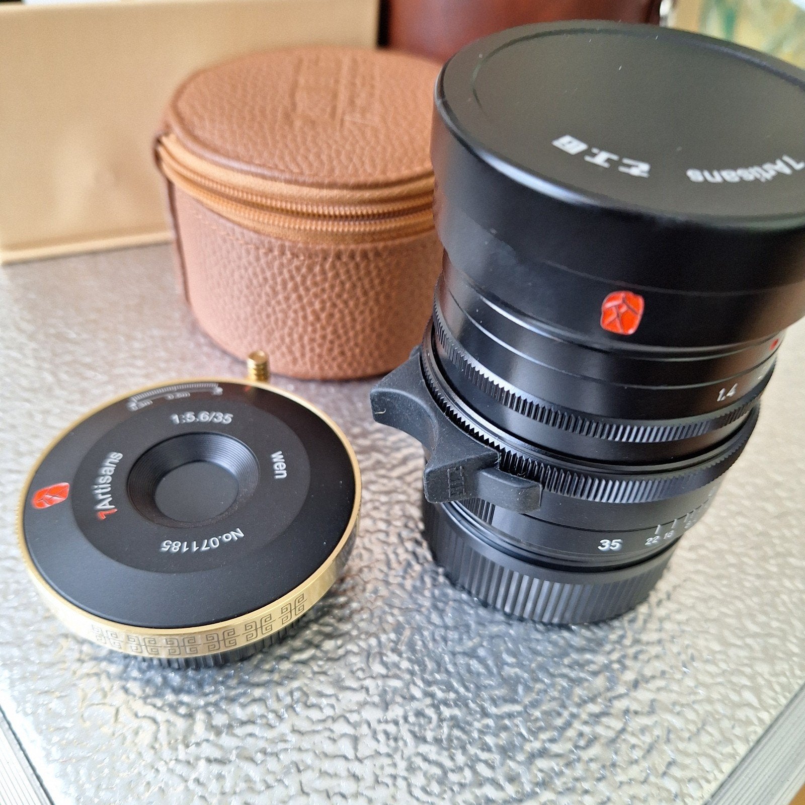7Artisans M35mm F1.4 en M35mm F5.6 lenzen voor Leica M-mount, Overige merken, Ophalen of Verzenden, Zo goed als nieuw, Standaardlens