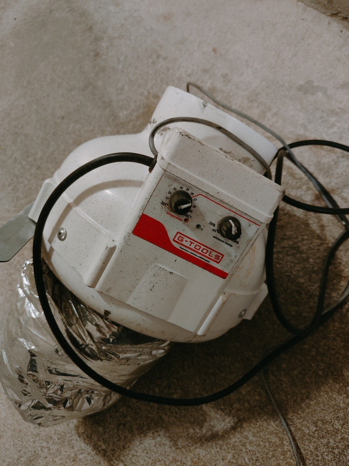 G-TOOLS Afzuiger/Ventilator - Gebruikt, Doe-het-zelf en Verbouw, Ophalen of Verzenden, Gebruikt, Ventilator en Afzuiger