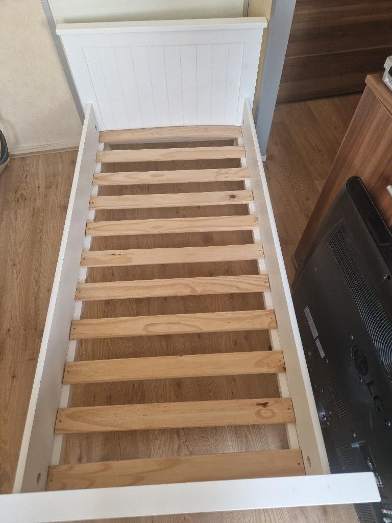 Kinderbed, Ophalen, Gebruikt, 140 tot 160 cm, 70 tot 85 cm
