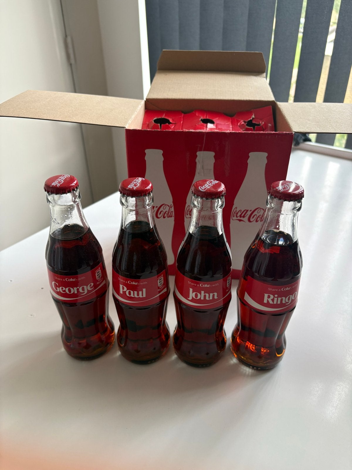 Coca-Cola Share a Coke The Beatles Limited Edition, Ophalen, Zo goed als nieuw
