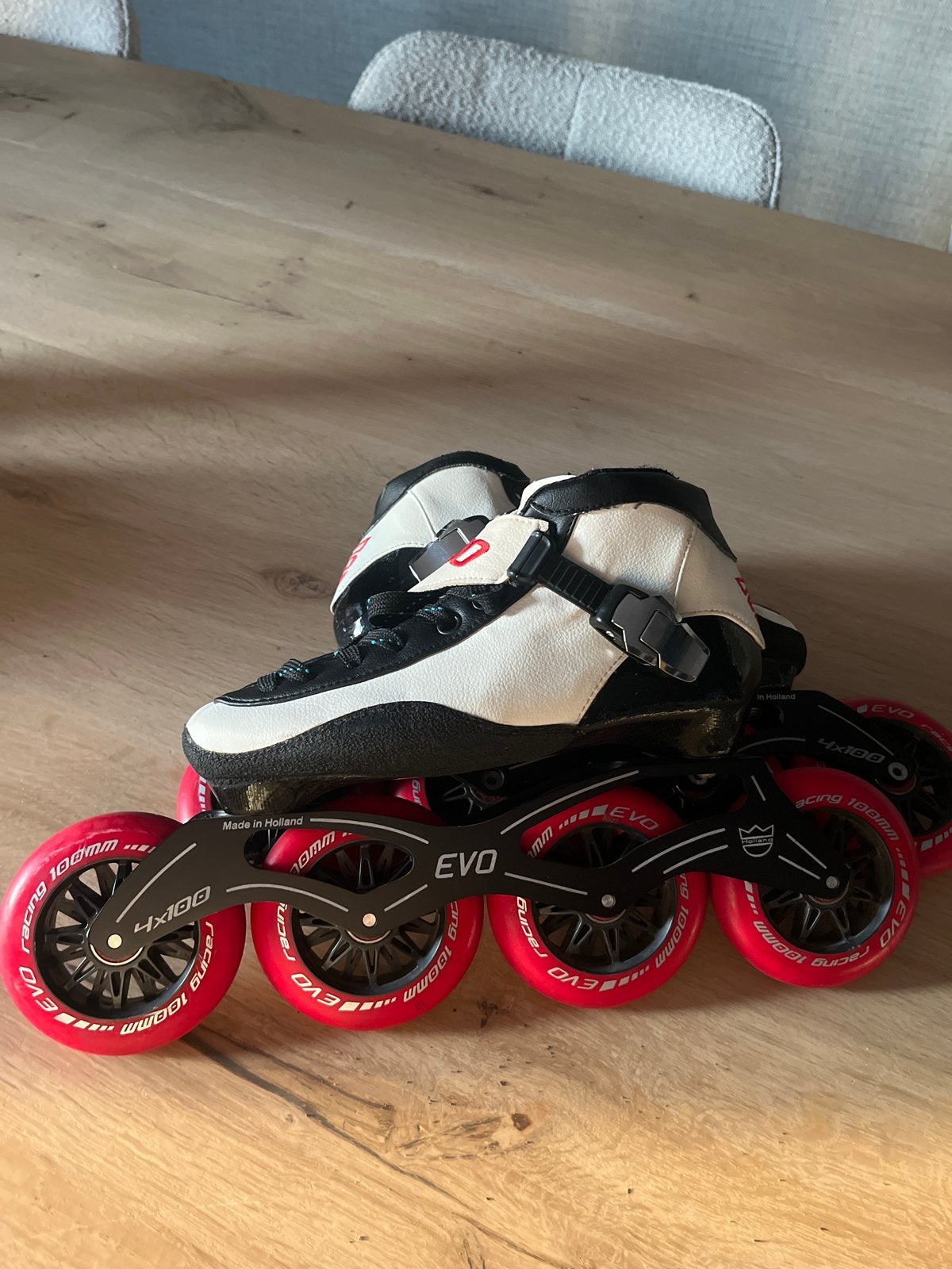 Evo Krypton inline skates, maat 38, 4x100mm wielen, Ophalen of Verzenden, Zo goed als nieuw, Overige typen