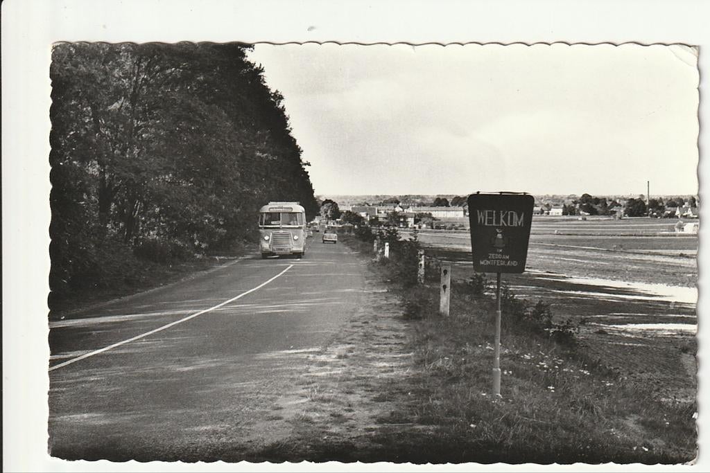 WELKOM IN ZEDDAM MONTFERLAND PANORAMA GALGENBERG GTW HAINJE, Ophalen of Verzenden, 1960 tot 1980, Gelopen, Gelderland