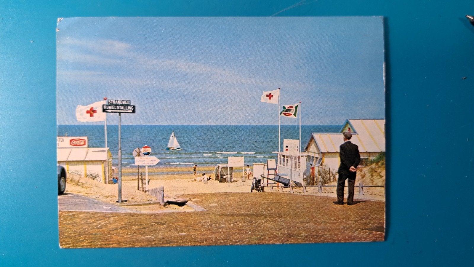 Katwijk aan Zee, groeten,  strandweg 1972, Ophalen of Verzenden, 1960 tot 1980, Gelopen, Zuid-Holland