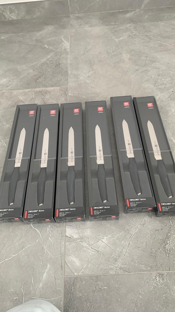 Keuken messen merk zwilling, Ophalen of Verzenden, Nieuw, Zwart, Overige typen