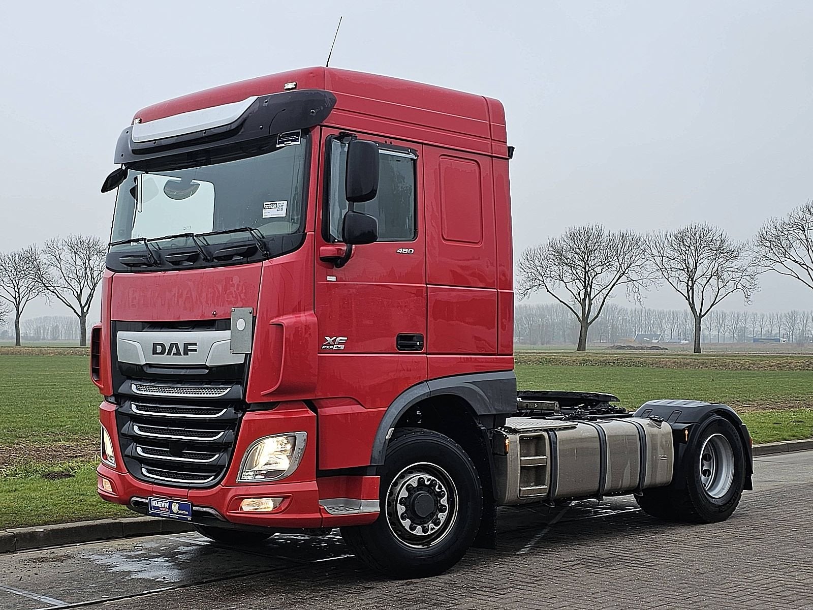 DAF XF 480 4x4 pxp, Auto's, Automaat, Euro 6, Stoelverwarming, Bedrijf