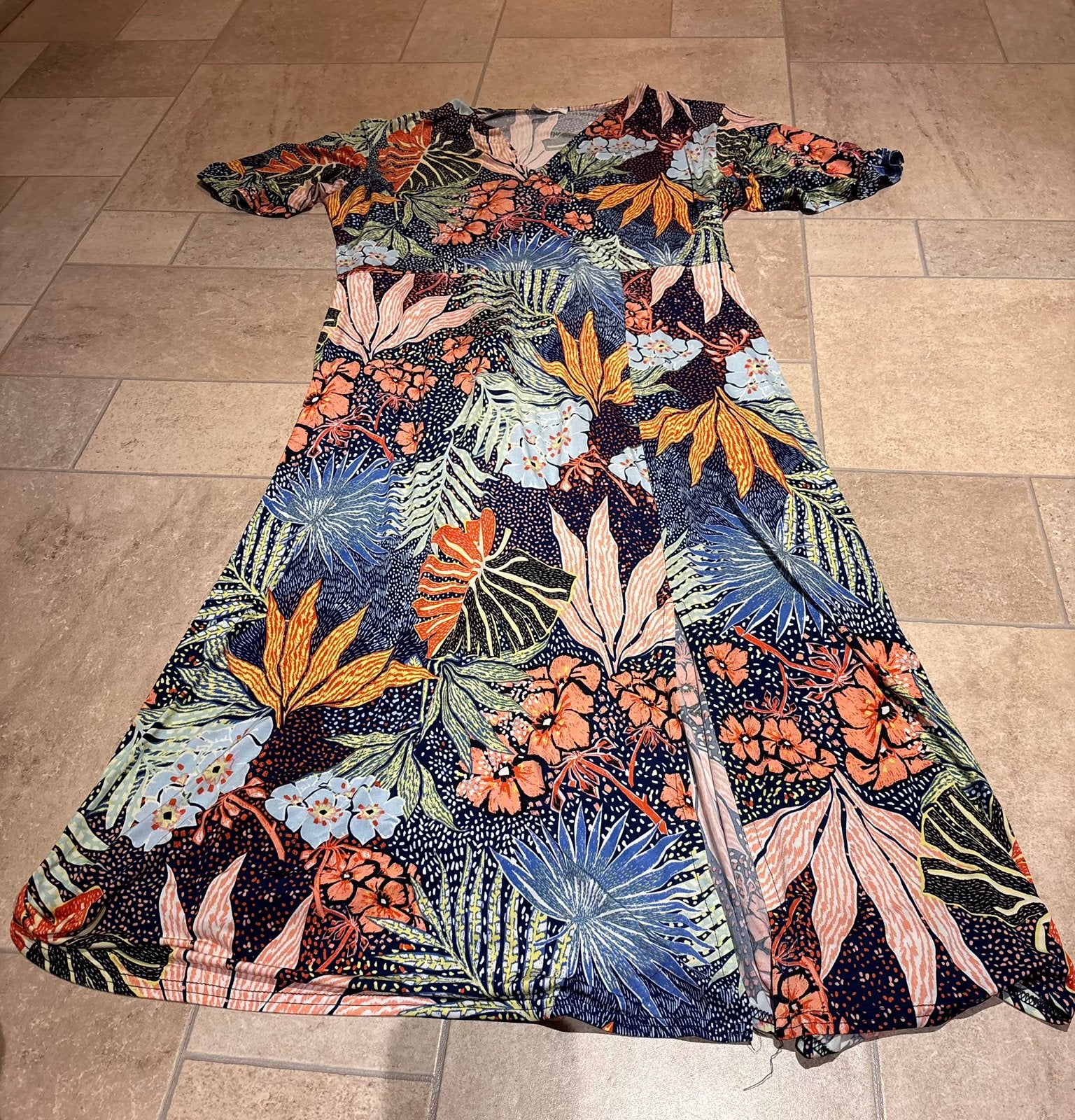 Paprika, lange jurk maat xxl, Kleding | Dames, Jurken, S, Overige kleuren, Maat 46/48 (XL) of groter, Ophalen of Verzenden