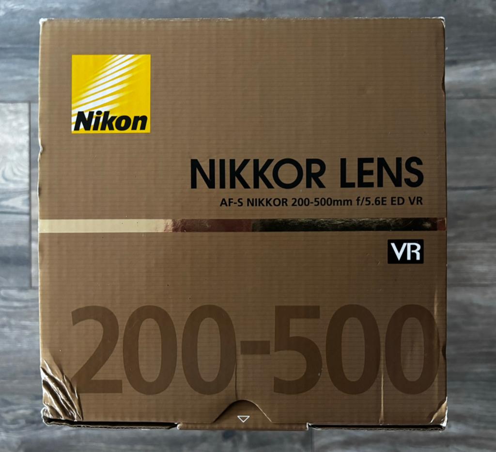 Nikkor AFS 200-500mm f/5.6E ED VR, Audio, Tv en Foto, Fotografie | Lenzen en Objectieven, Ophalen, Gebruikt, Telelens, Zoom