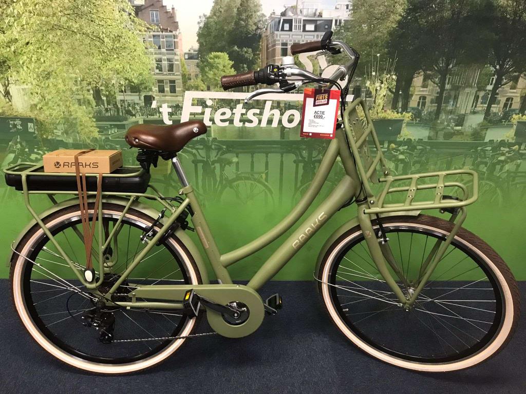Fietshokje Raaks: Raaks Moxy Elektrische transportfiets, Fietsen en Brommers, Fietsen | Dames | Damesfietsen, Niet ingevuld, Niet ingevuld