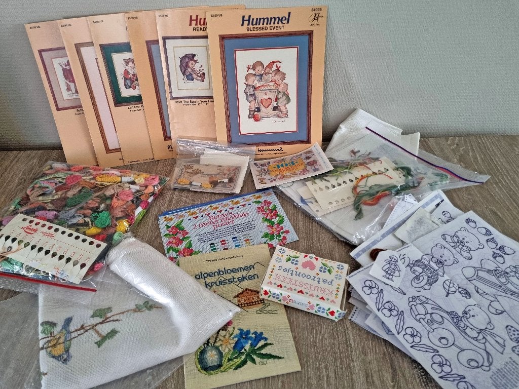 heel veel  spullen voor  Borduren, Ophalen of Verzenden, Nieuw, Handborduren, Onderdeel of Toebehoren