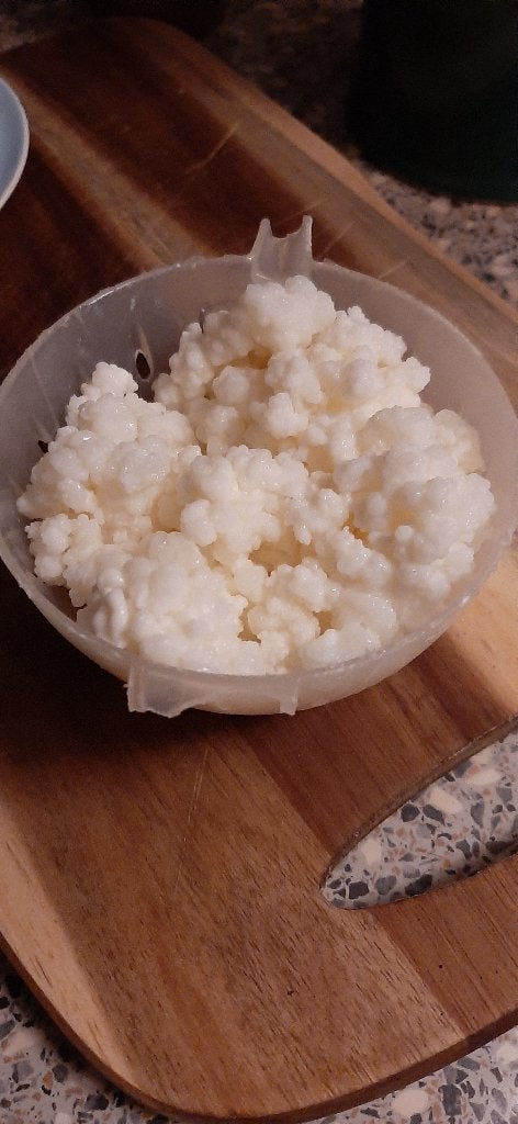 Stukje melkkefir gratis, Ophalen