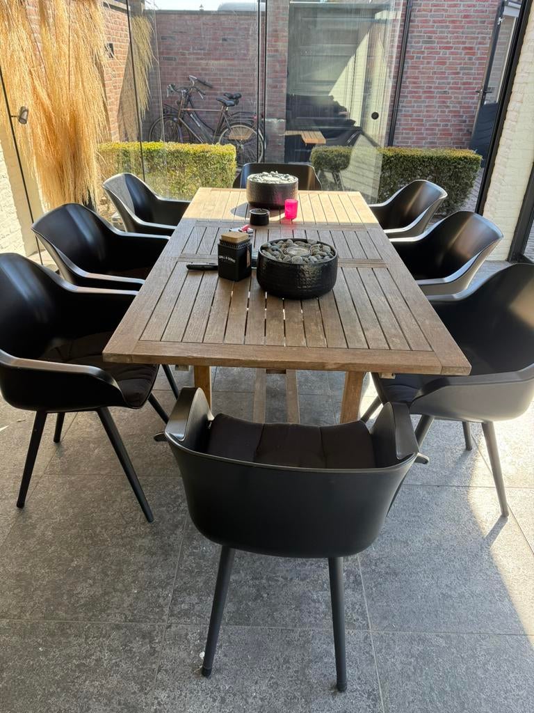 Prachtige hartman stoelen, Ophalen of Verzenden, Zo goed als nieuw, Kunststof