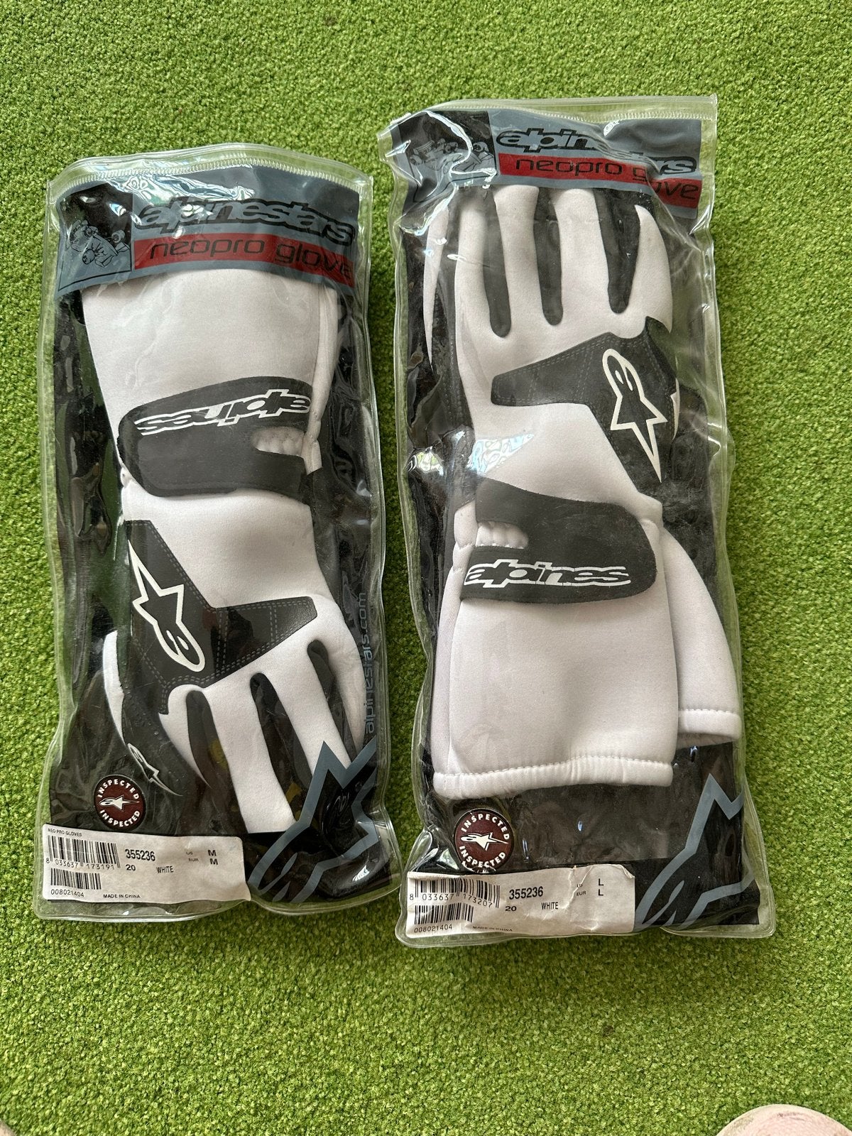 Zeer luchtige Alpinestars Neo Pro Handschoenen - Wit (M & L), Ophalen of Verzenden, Nieuw