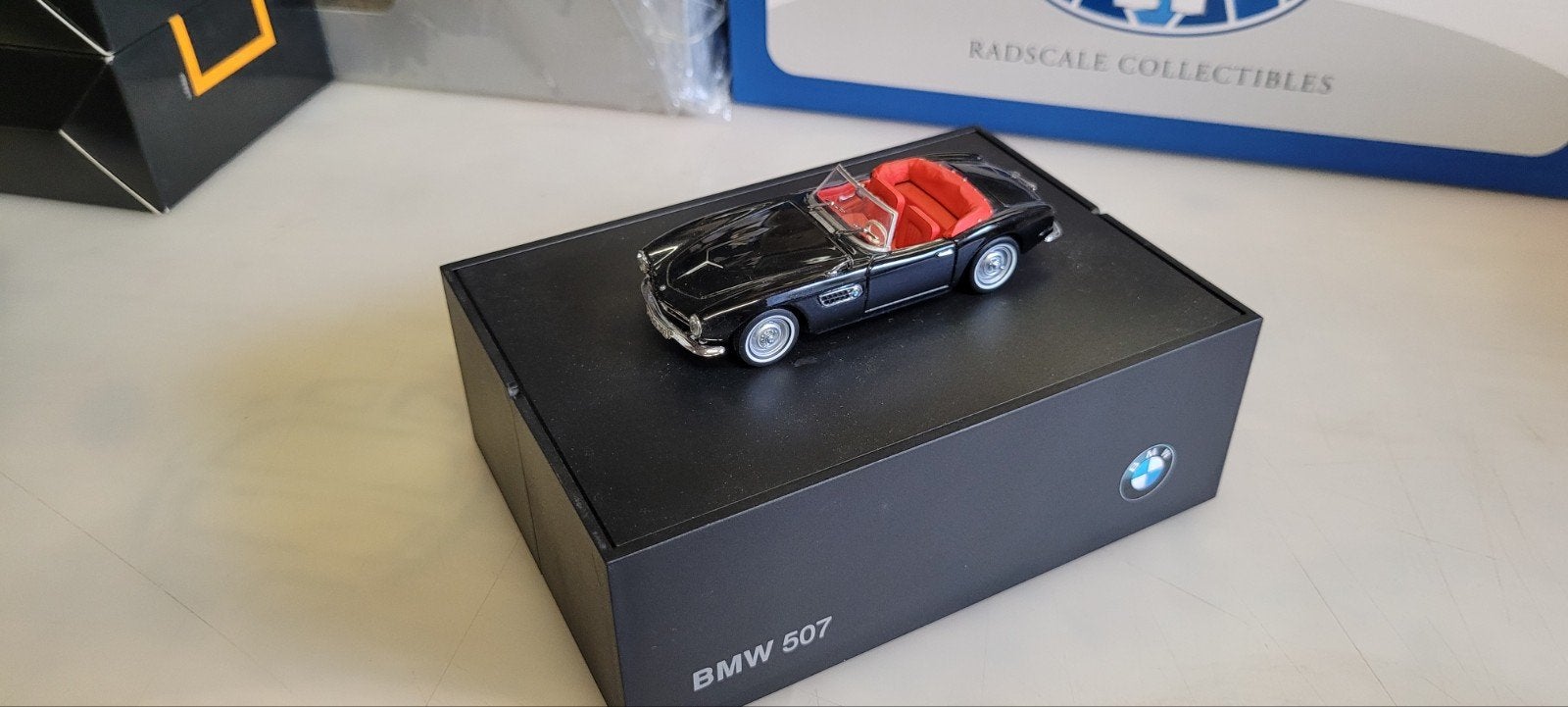 Minichamps BMW 507, Ophalen of Verzenden, Zo goed als nieuw, Auto, MiniChamps