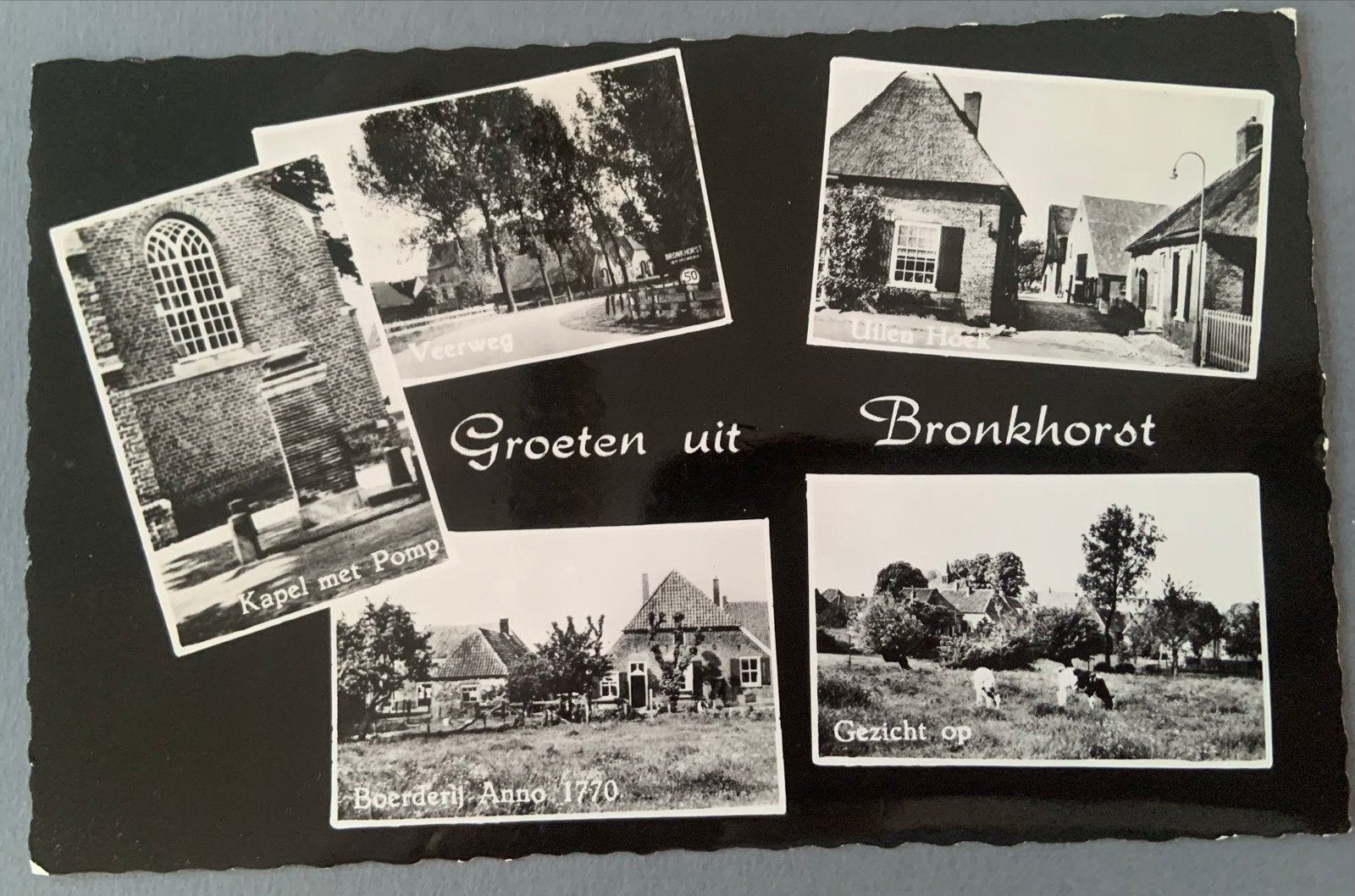 Bronkhorst - Groeten uit Bronkhorst, Verzamelen, Verzenden, 1940 tot 1960, Gelopen, Gelderland