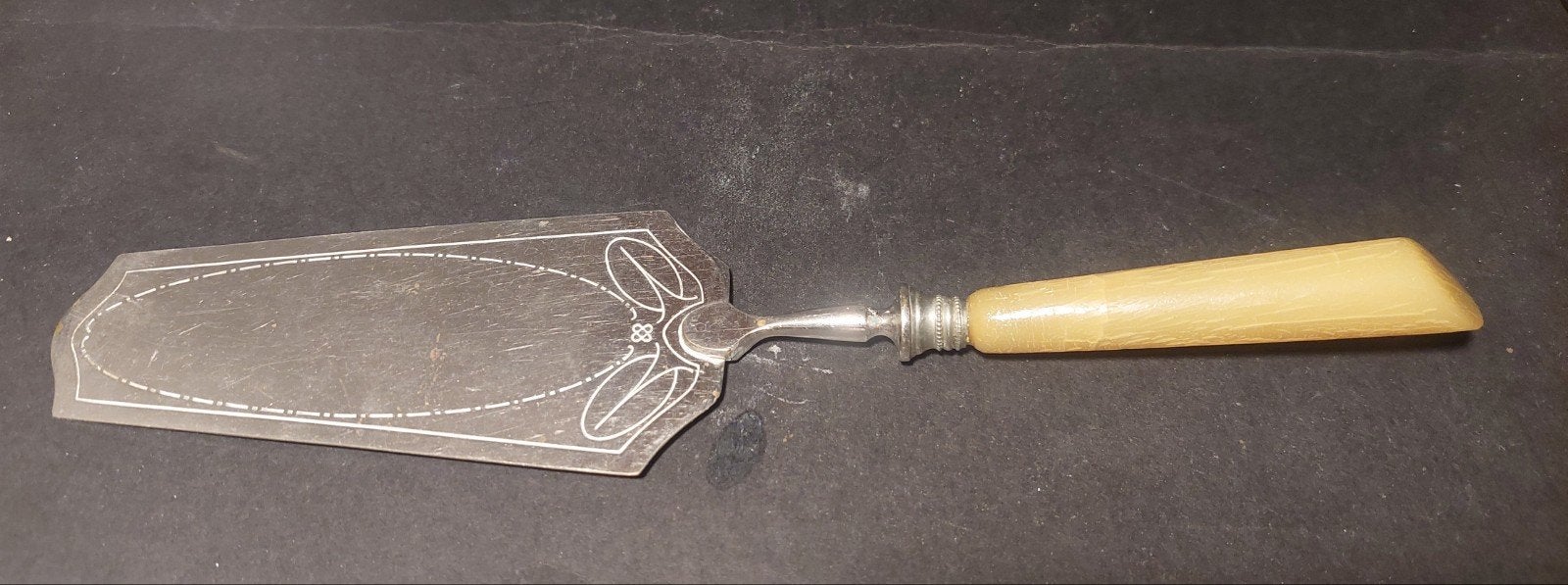 Art Deco taartschep, Ophalen of Verzenden