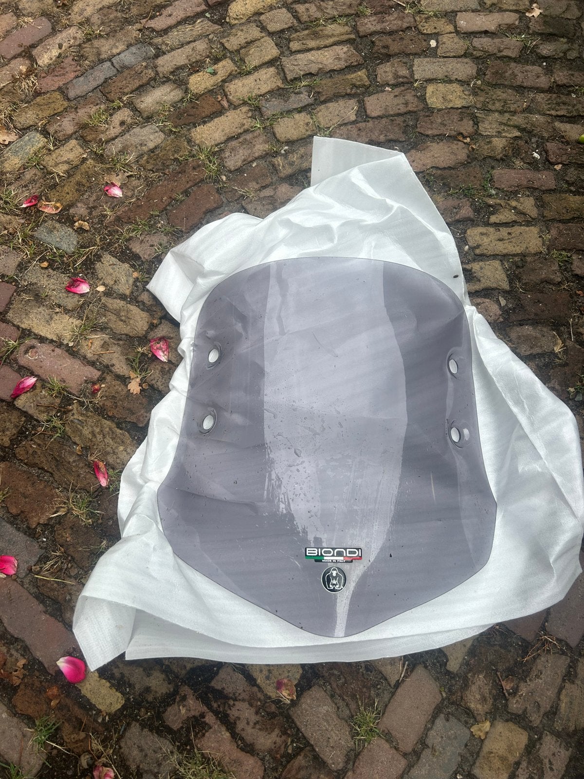 Nieuw Biondi windscherm voor scooter/motor - Made in Italy, Ophalen, Nieuw