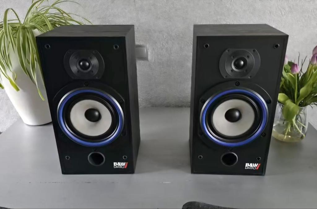 Een set B&W dm 110i's in het zwart. Zeldzaam!