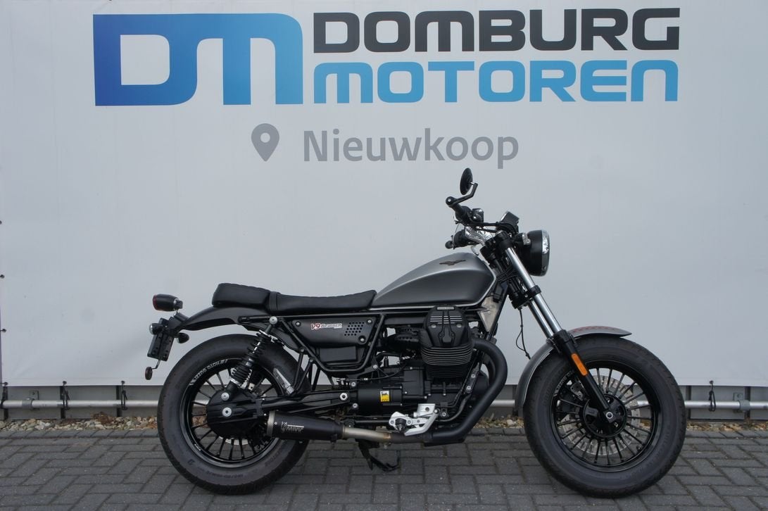 MOTO GUZZI V 9 BOBBER (bj 2017) 18,886 km, 853 cc, 2 cilinders, Motorrijbewijs A, Bedrijf