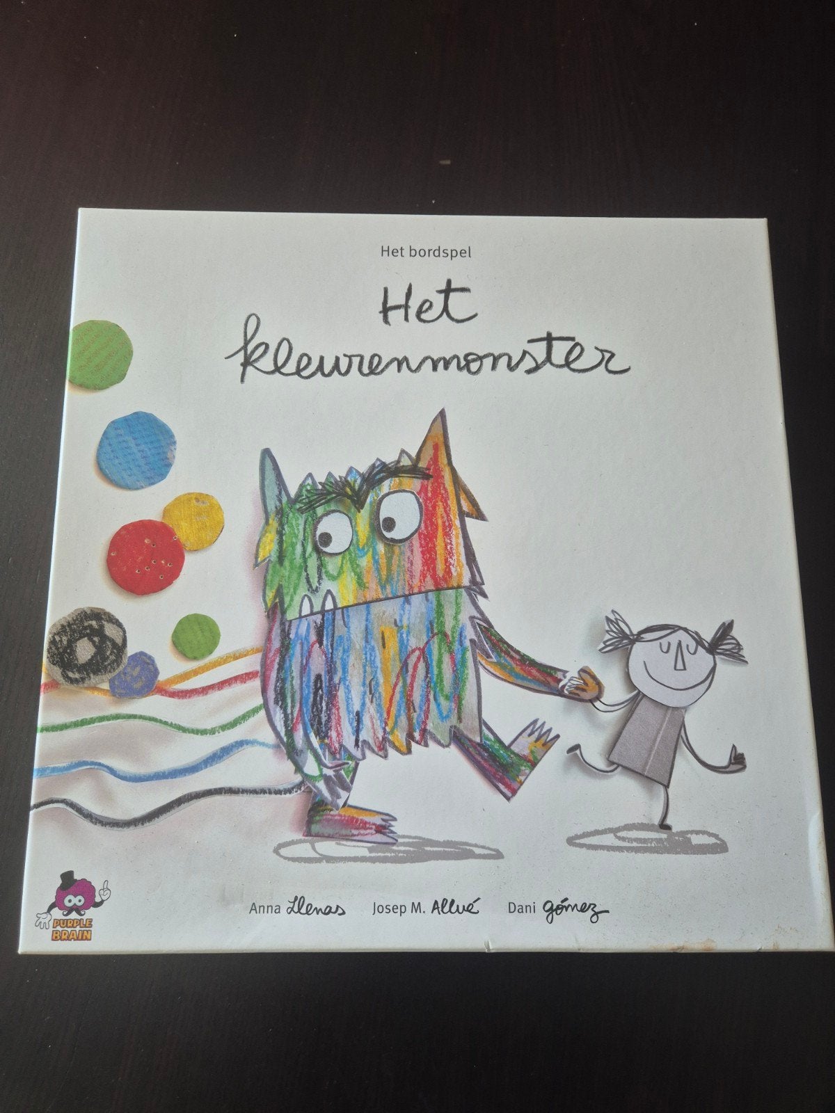 Het kleurenmonster bordspel - Zo goed als nieuw, Een of twee spelers, Ophalen of Verzenden, Zo goed als nieuw, Purple Brain