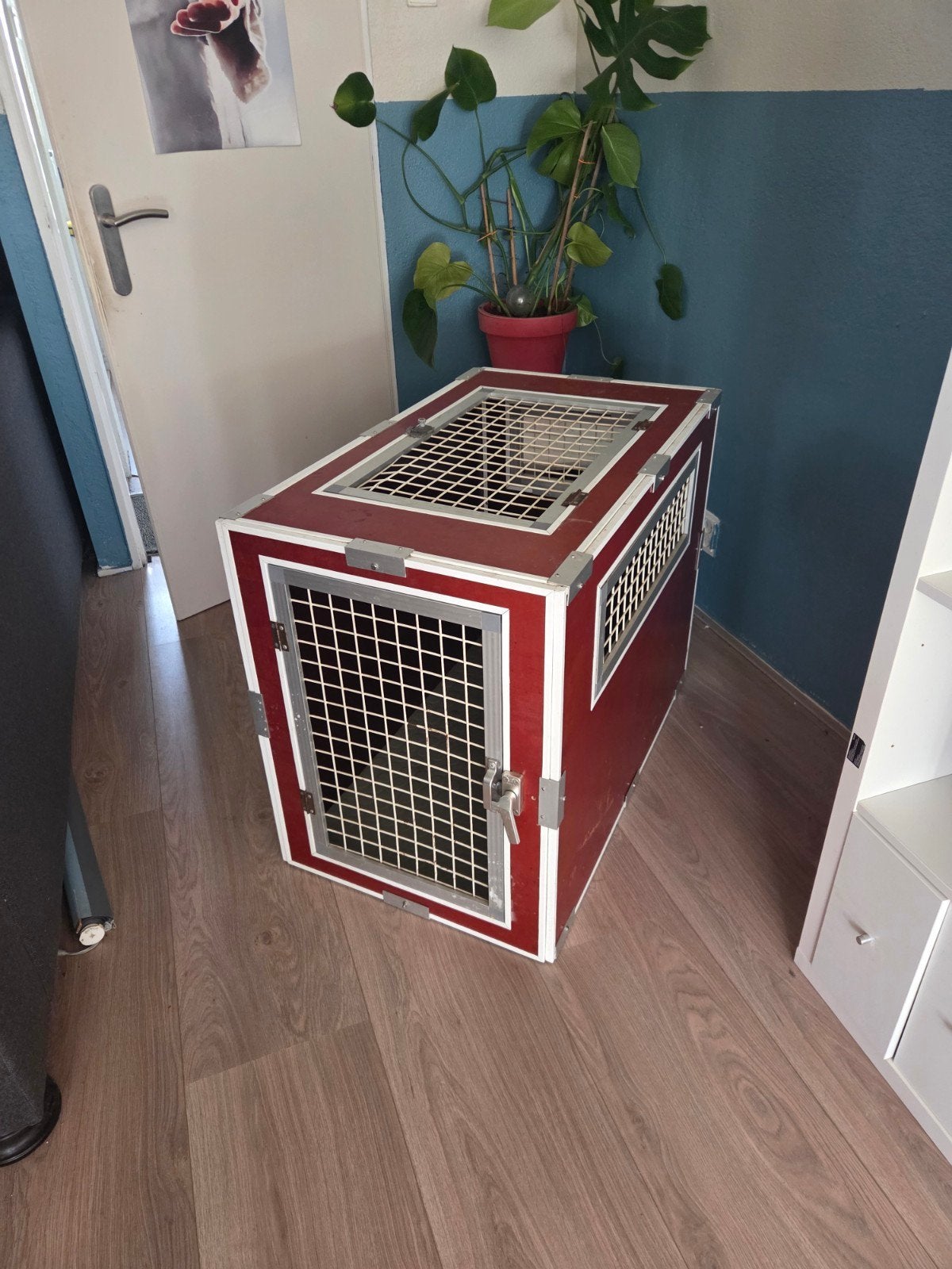 hondenbench, Dieren en Toebehoren, Ophalen, Zo goed als nieuw