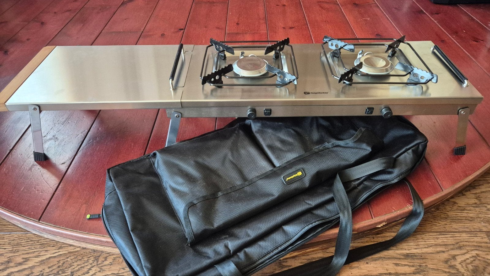 Ridgemonkey grilla cookstation doublet hob kookstel, Watersport en Boten, Ophalen, Overige typen
